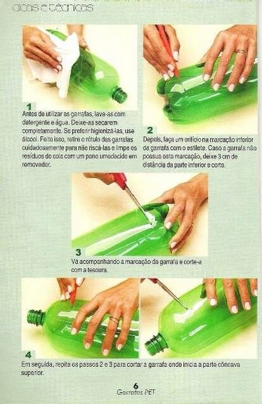 Как смастерить корзину из пластиковых бутылок